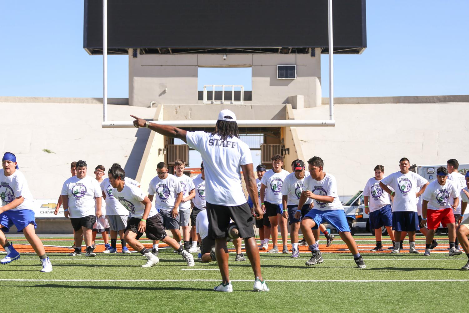 Jones+Brothers+youth+football+camp+dazzles+in+second+year
