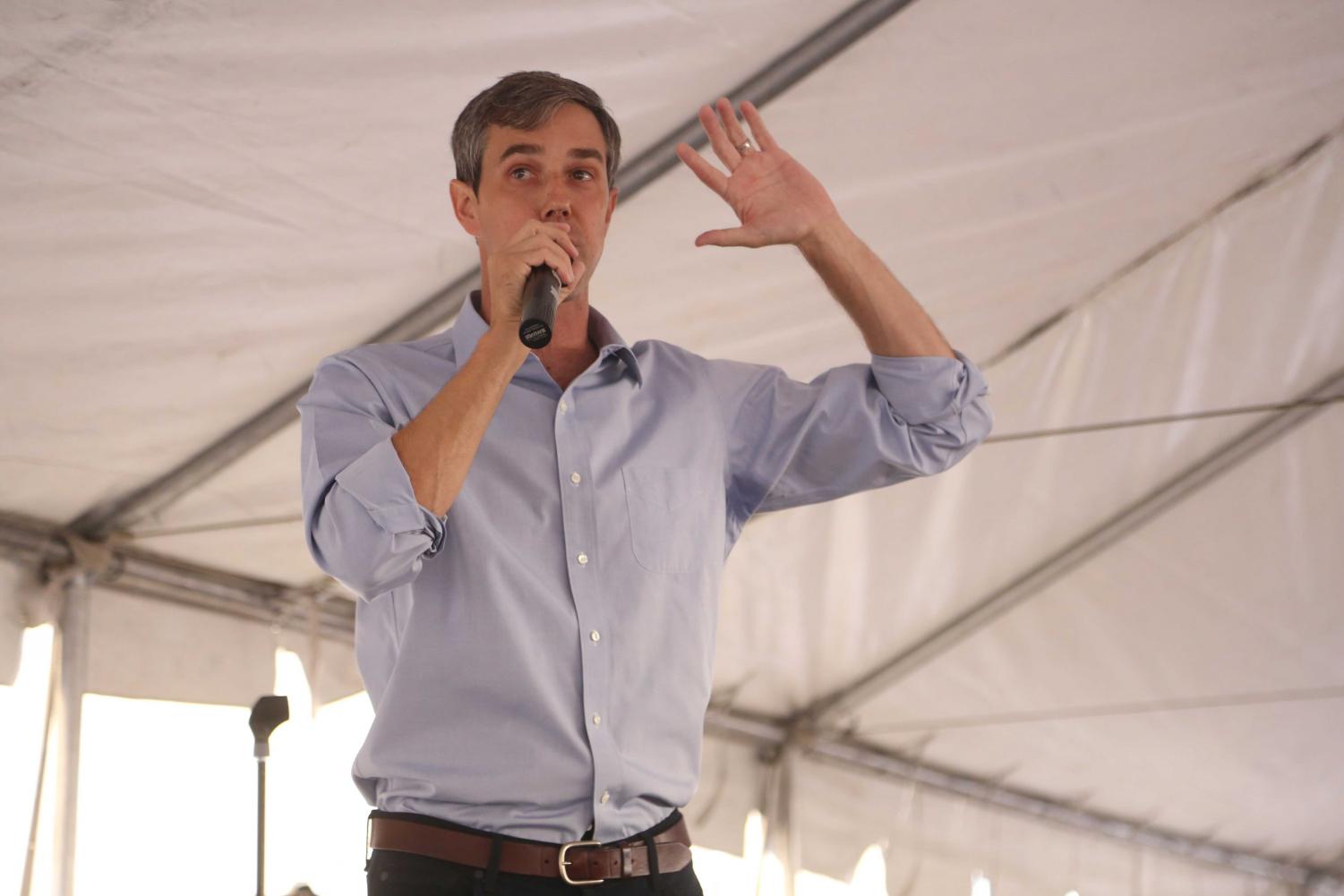 Congressman+Beto+O%E2%80%99Rourke+begins+34-day+trip+in+his+hometown