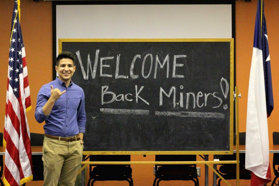 Junior psychology major Cristian Botello is the newly elected Student Government Association president.