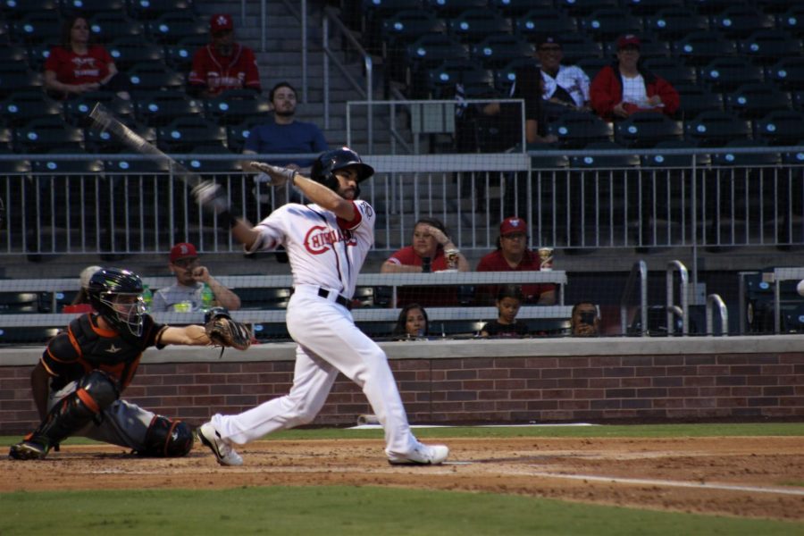 El Paso Chihuahuas Carlos Asuaje at the game against the Fresno Grizzlies on Wednesday, Sept. 5 at Southwest University Park. 