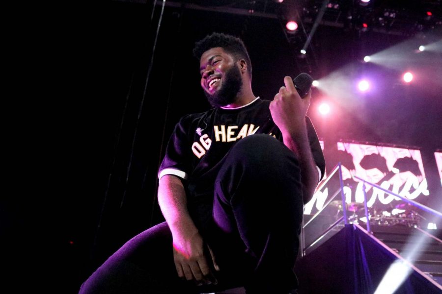Khalid performs for a sold out crowd in the first of his two hometown shows at the Don Haskins Center. 