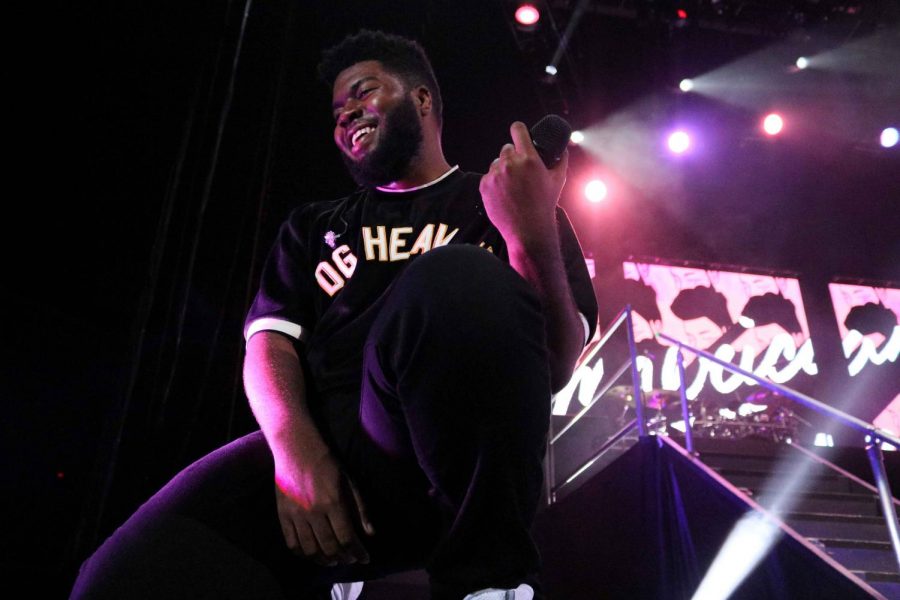 Khalid performs for a sold out crowd in the first of his two hometown shows at the Don Haskins Center on Friday, Sept. 14.