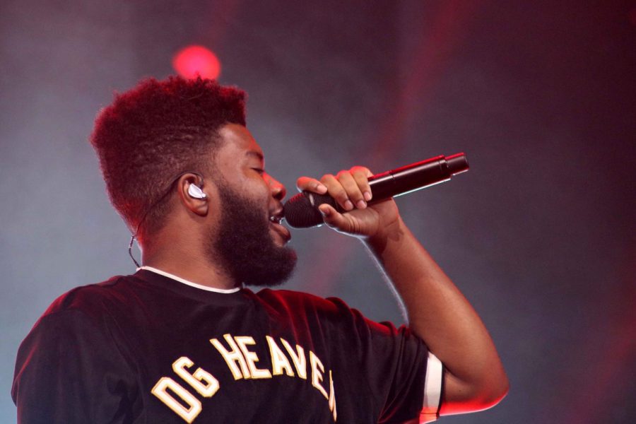 Khalid performs for a sold out crowd in the first of his two hometown shows at the Don Haskins Center on Friday, Sept. 14.