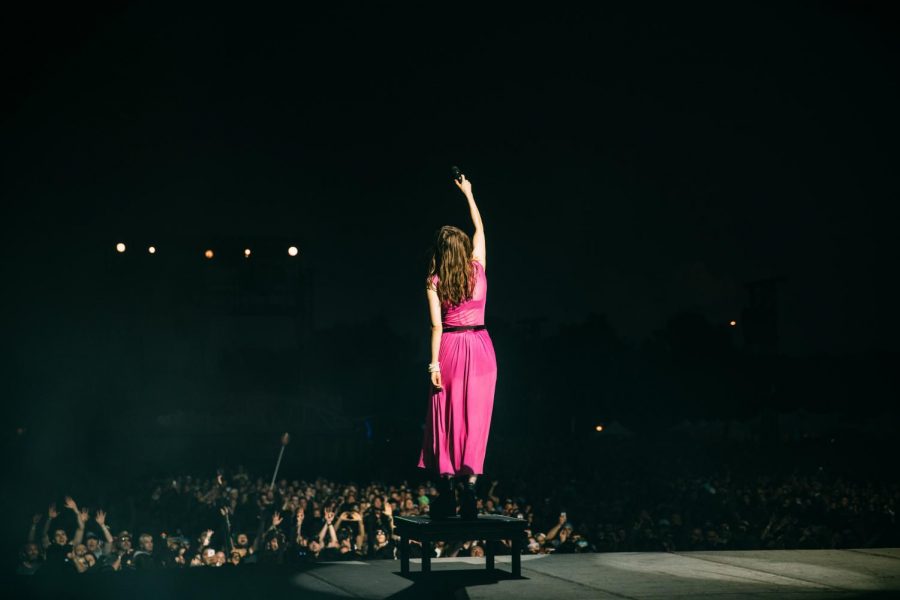 CHVRCHES singer Lauren Mayberry at ACL 2018