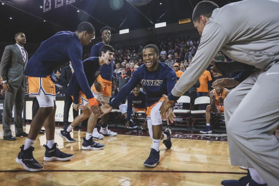 Sophomore guard Evan Gilyard  is introduced pre game. 