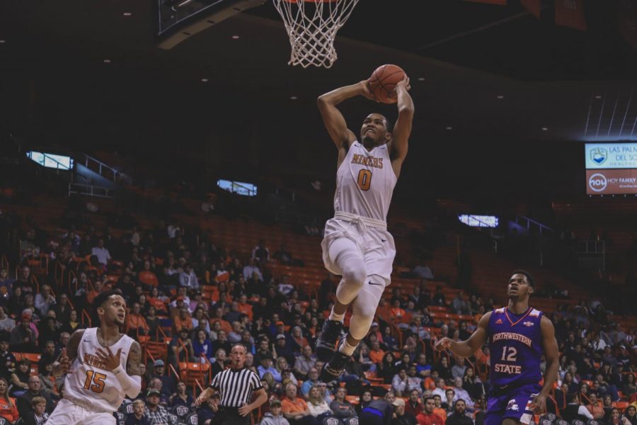 The Miners beat the Northwestern State Demons on Saturday night, Dec. 1 at the Don Haskins Center. 