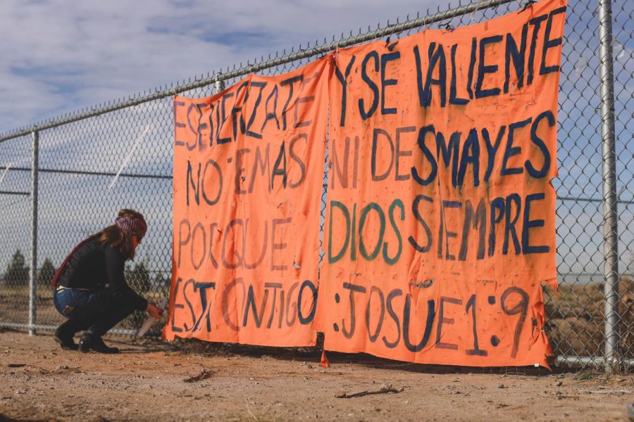 Kids who spent time in Tent City write this message to the new kids who will be spending time at Tent City. 