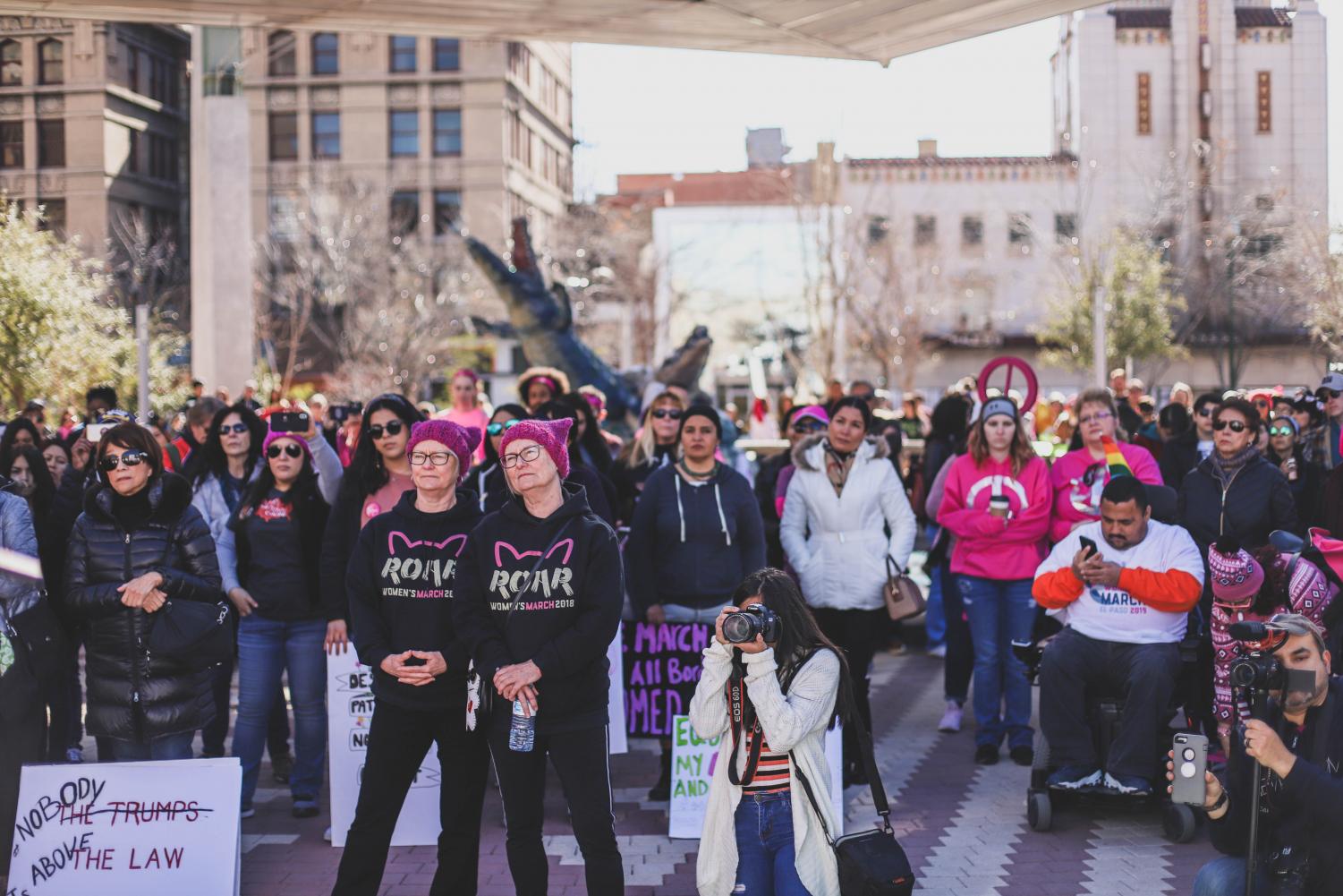 Hundreds+gather+for+third+annual+Women%E2%80%99s+March+in+Downtown+El+Paso
