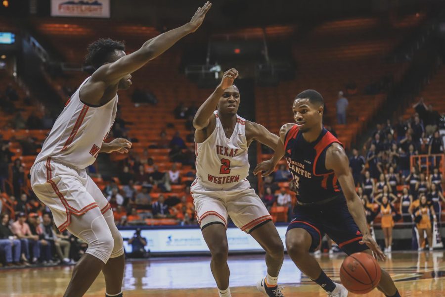 The Miners fall to FAU on Thursday, Feb. 7 at the Don Haskins Center.