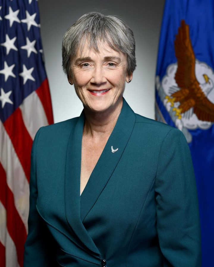 U.S. Secretary of the Air Force, Heather Wilson, has been selected to succeed Dr. Diana Natalicio as UTEP president. (Photo courtesy of the U.S. Department of Defense.) 