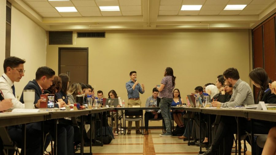 UTEP Student Government Association hears student concerns on president pick