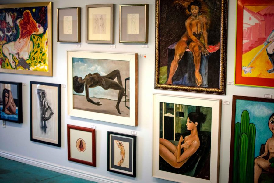 ‘Nudes & More’ adorns the walls of Hal Marcus