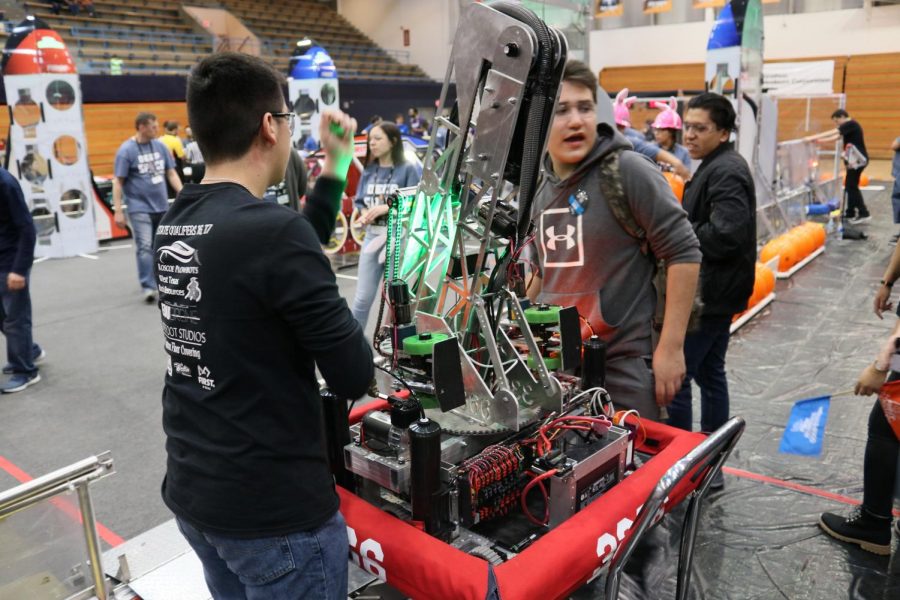 UTEP hsoted the FIRST Robotic Competition in Memorial Gym at the University of Texas at El Paso, Saturday, March 2, 2019.