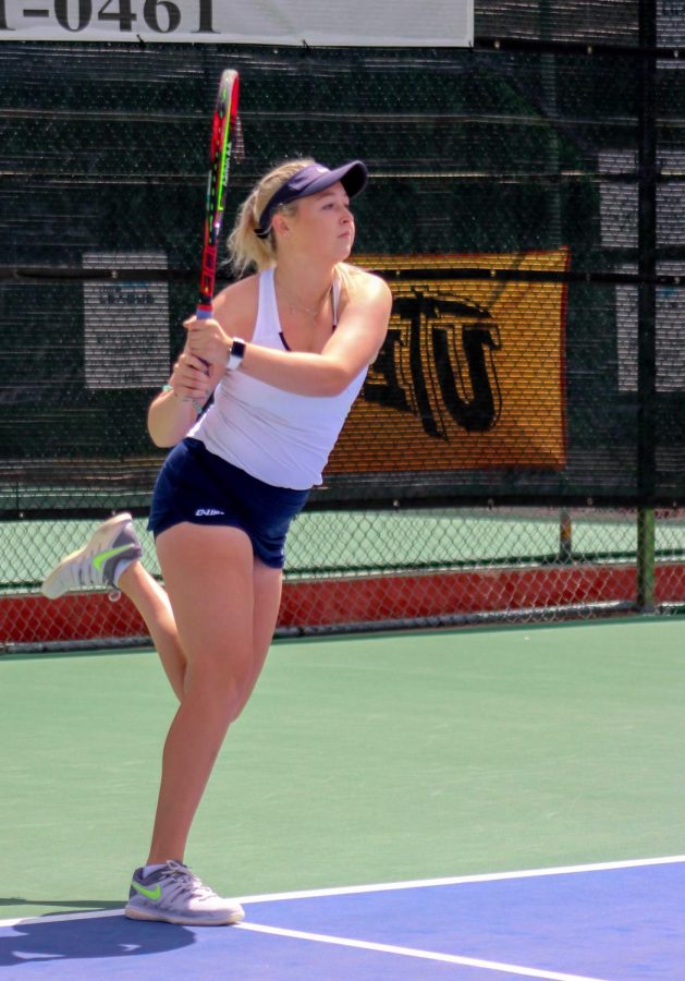 Kirsten Prelle gives hope for UTEP Tennis