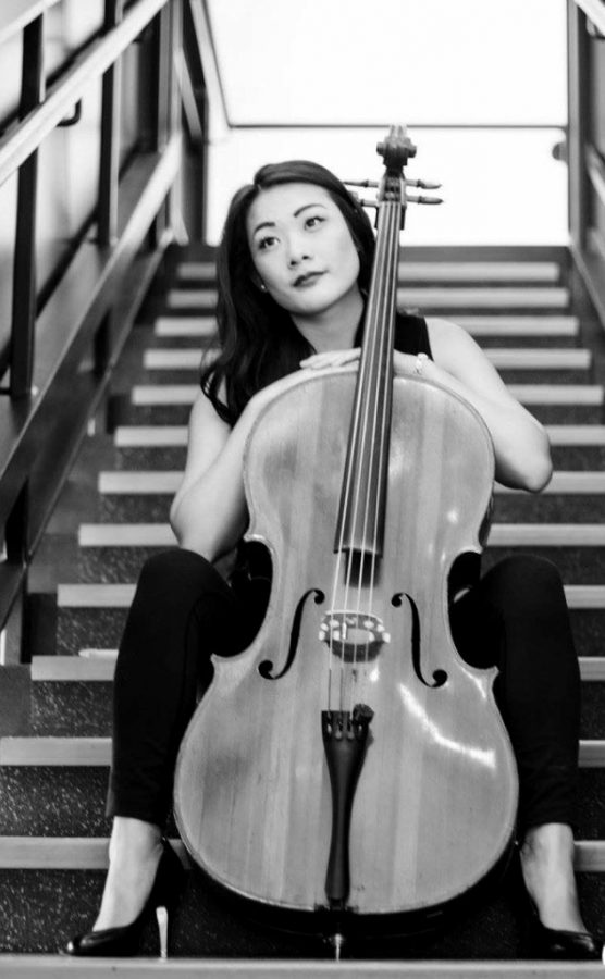 Graduate Amy Miller masters the cello