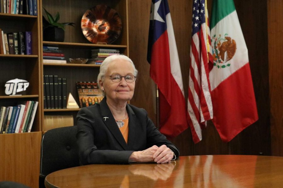 UTEP+President+Dr.+Diana+Natalicio+announced+her+retirement+from+the+university+May+22%2C+2018.