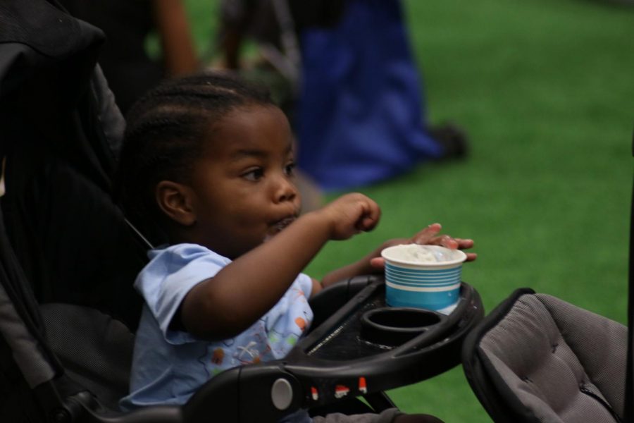 Kids enjoyed ice cream during the Ice Cream Festival in El Paso Convention Center on Sunday, June 20, 2019. Kids had the opportunity to make their own ice cream in different stands during the event.