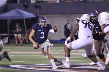 Junior quarterback Mark Torrez will look to earn playing time this season for the Miners.