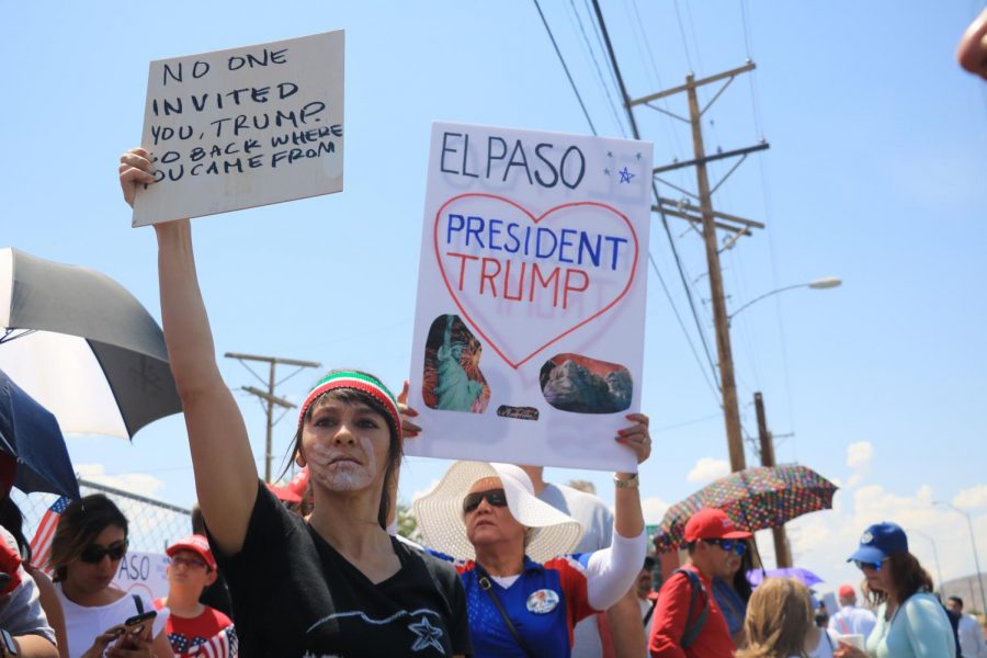 The Republican Party welcomes President Donald J. Trump on his visit to El Paso, Texas. 