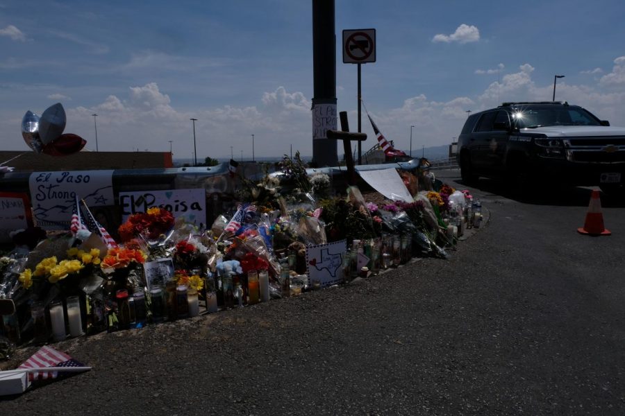 Candles+and+signs+that+read+El+Paso+Strong+are+many+items+that+were+included+in+memorials+for+the+victims+of+Saturdays+mass+shooting.