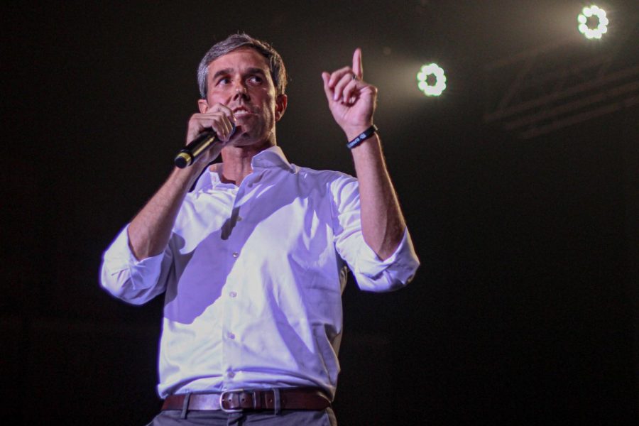 Beto O’Rourke at Khalid’s fundraising event for El Paso shooting victims presented by The Great Khalid Foundation and Right Hand Foundation at UTEP Don Haskins Sunday Sept. 1, 2019. 