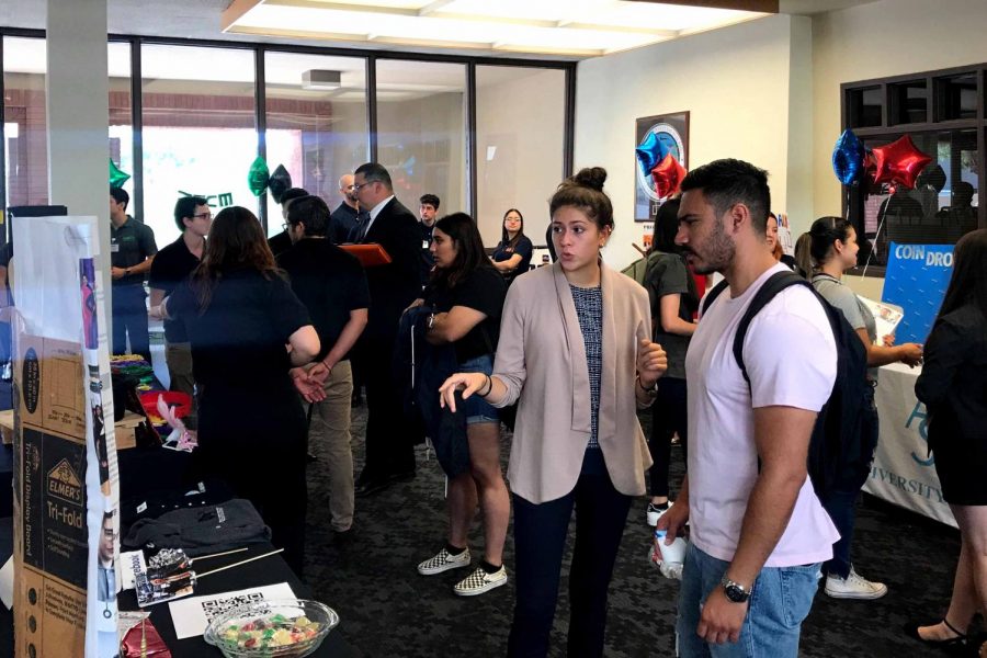 The College of Business Administration host the Student Organization Fair Wednesday, Sept. 11, 2019.