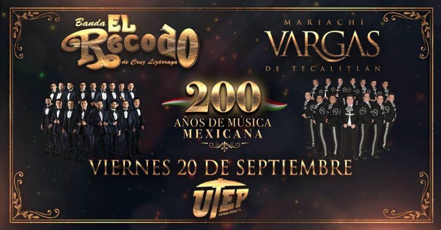 200 Años de Música Mexicana Show at UTEP Don Haskins Center Cancelled