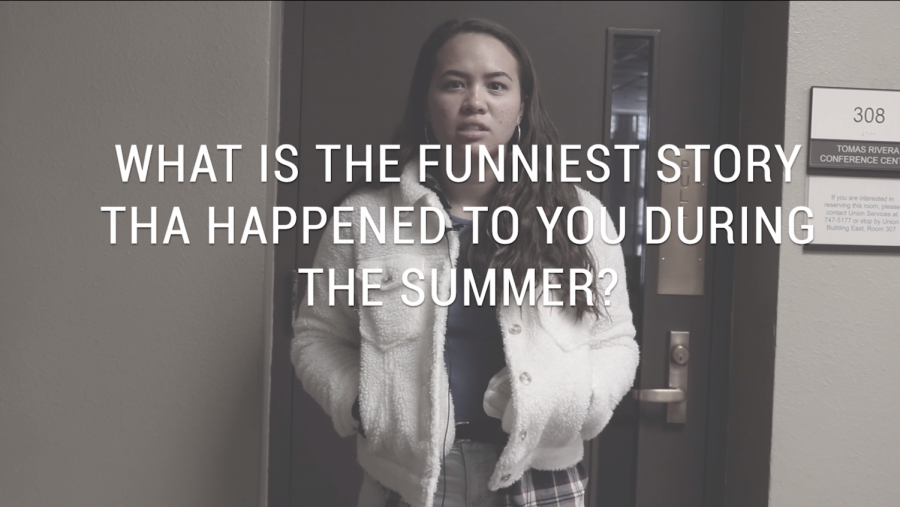 What is the funniest thing that happened to you during the summer?