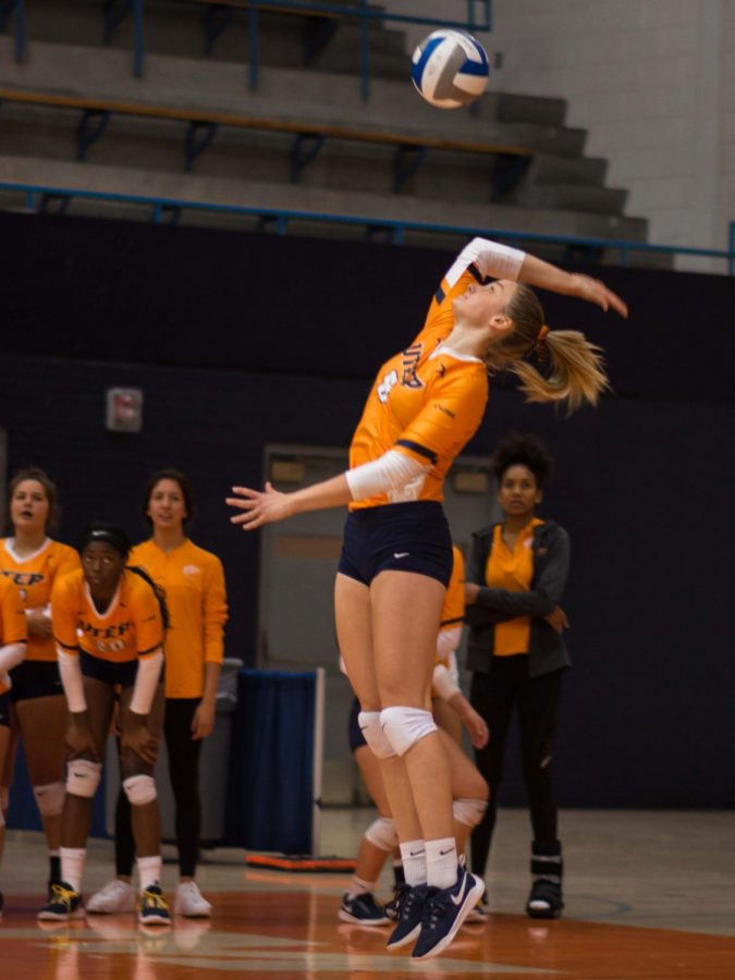 UTEP Volleyball Sunday, Oct. 13, 2019.