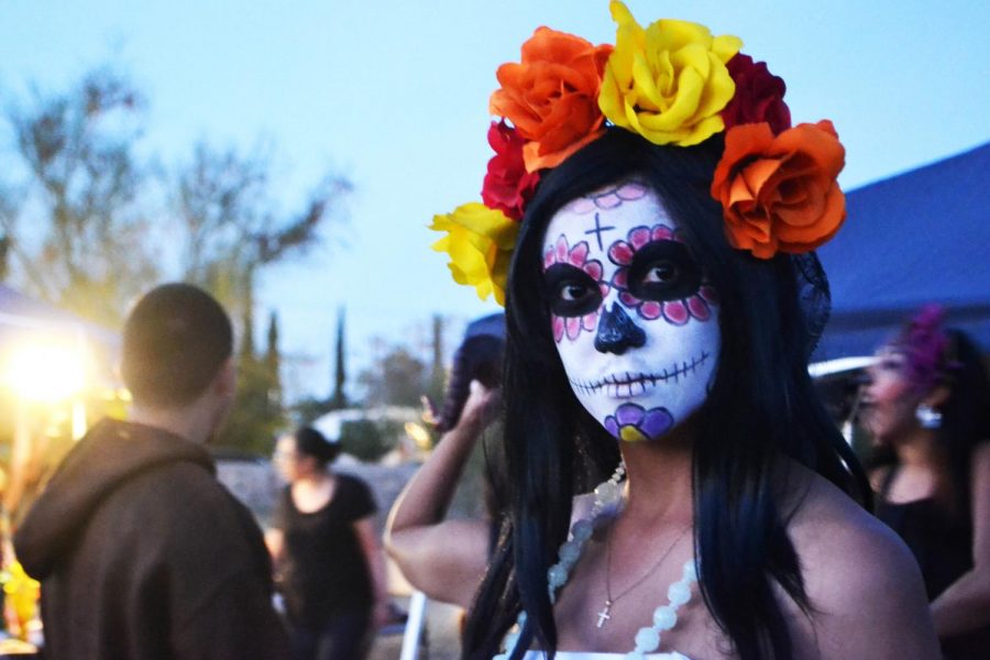 Día de los Muertos is a Mexican celebration that is also celebrated in the border.