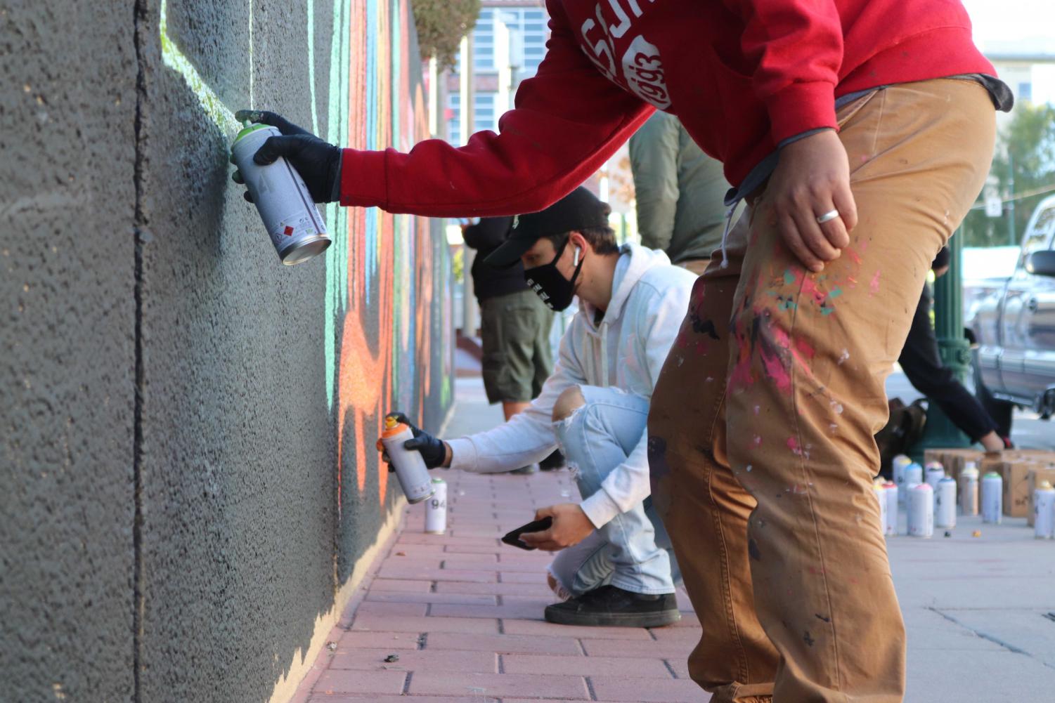 Chalk the Block colors downtown El Paso The Prospector