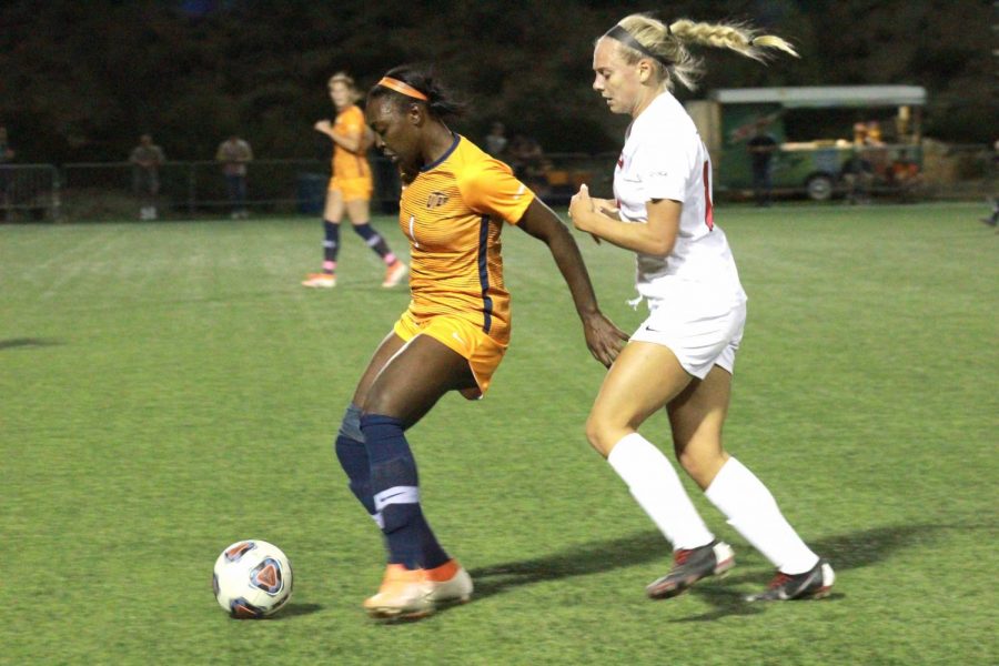 UTEP women’s soccer vs. WKU at El Paso, Texas.