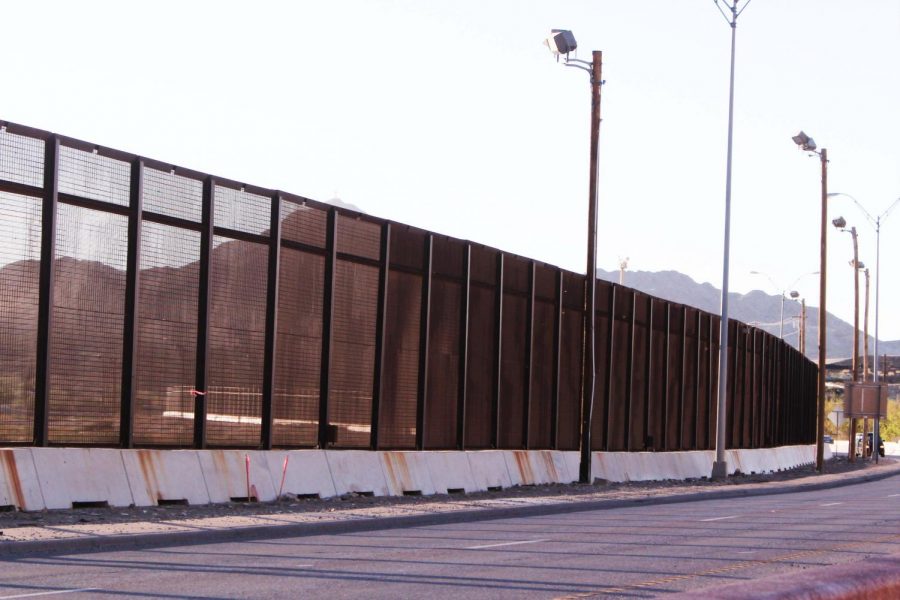 El Paso/Ciudad Juárez border fence.