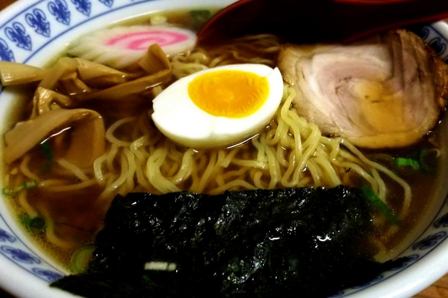 Traditional Ramen at Matsuharu Japanese Restaurant.