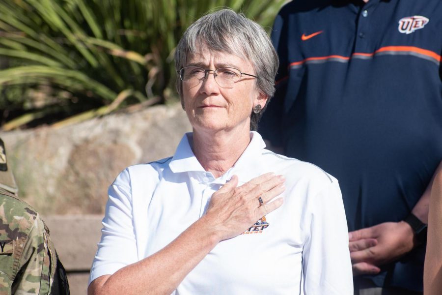 Since leaving her role as Secretary of the U.S. Air Force, Heather Wilson became the newest president of UTEP.