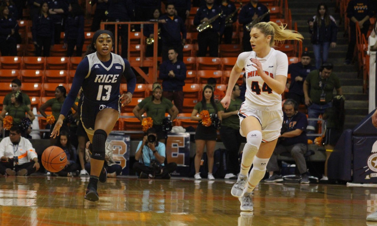 UTEP+falls+to+first-place+Rice+69-61+in+a+tough+conference+matchup