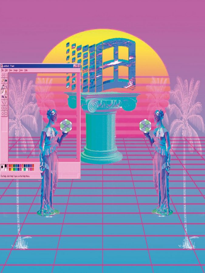 Vaporwave+is+an+Internet-based+microgenre+that+was+built+upon+the+experimental+and+ironic+tendencies+of+genres+such+as+chillwave+and+hypnagogic+pop.