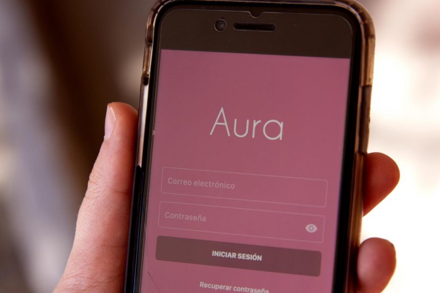 The app Aura for users will be ready to use by the end of January.  