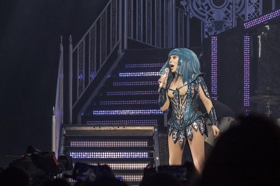 The Here We Go Again Tour is Cher’s seventh solo concert tour in support of her 26th studio album Dancing Queen. 