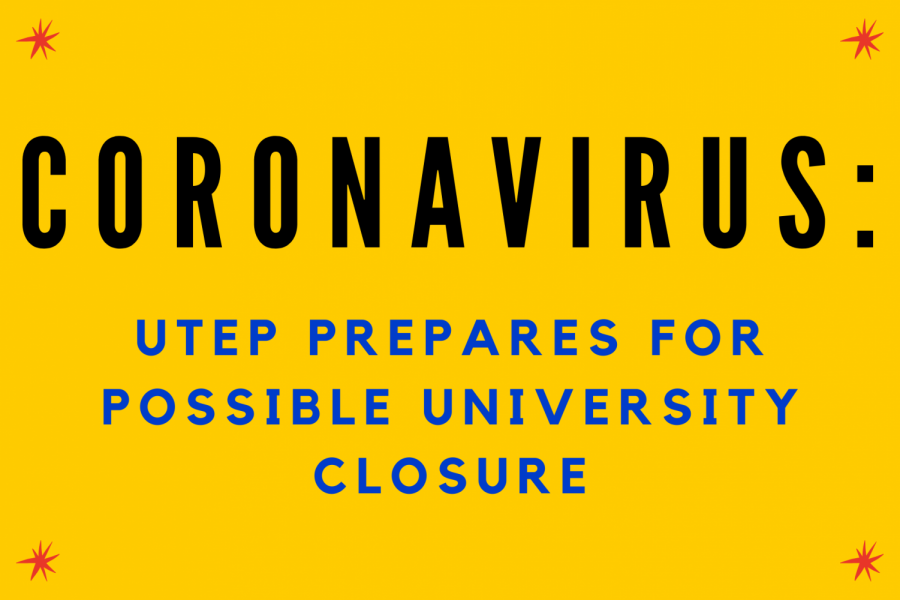 For additional information and updates on the coronavirus for the UTEP community, visit utep.edu/coronavirus  