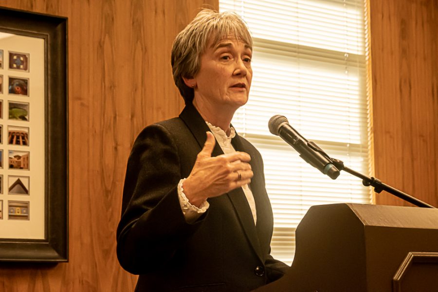 UTEP President Heather Wilson