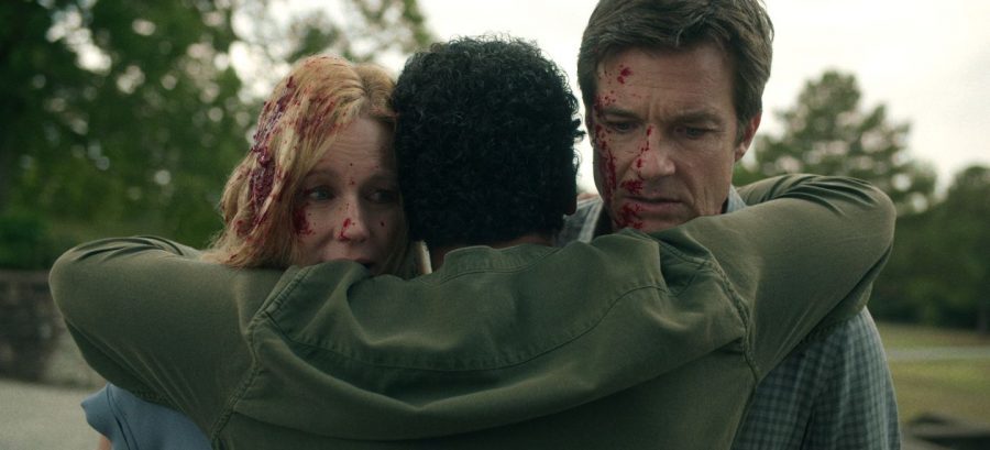 Laura Linney and Jason Bateman as Wendy and Marty Byrde in the Netflix series Ozark.STEVE DIEHL/NETFLIX