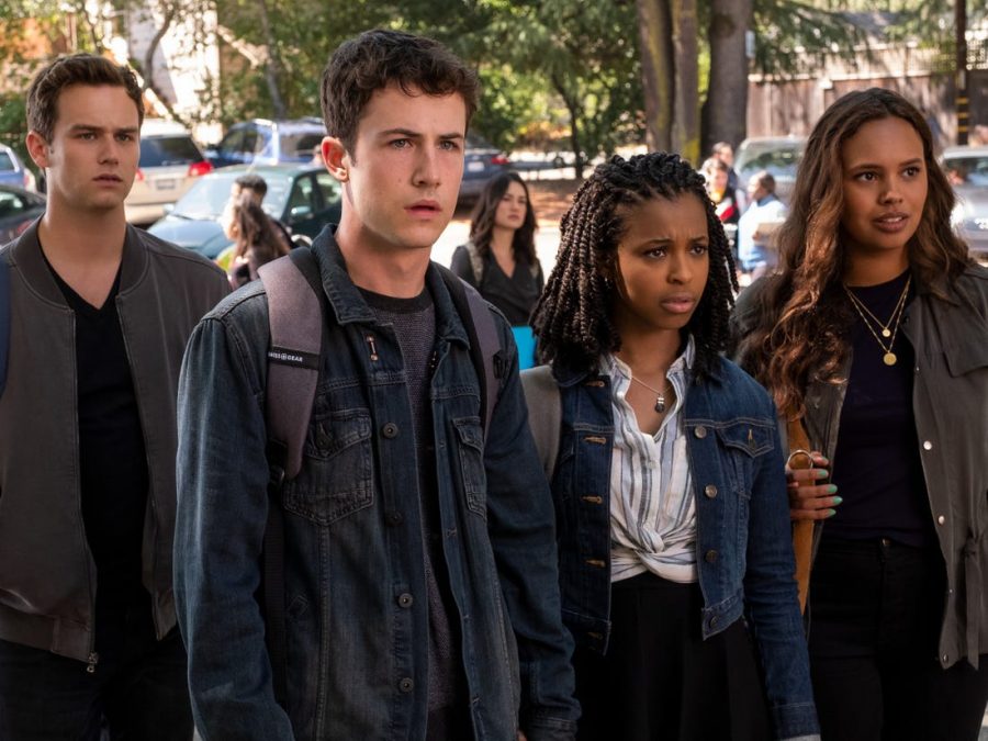 Dylan Minnette stars  in Netflixs 13 Reasons Why, now in its fourth and final season.