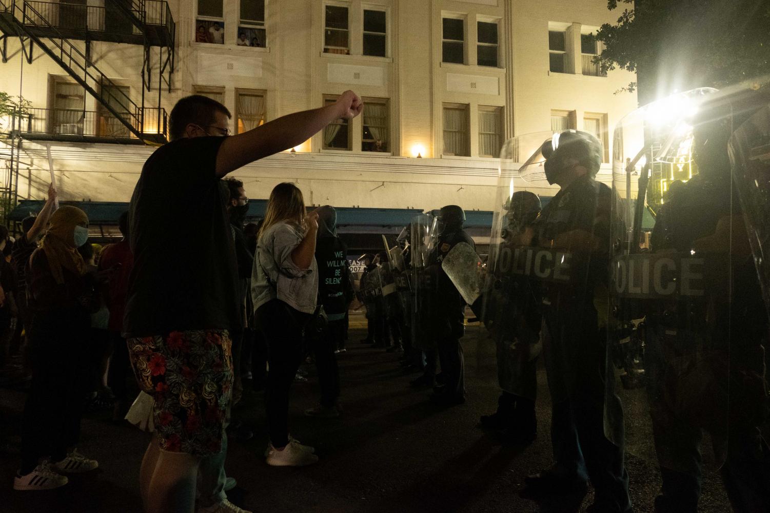 El+Paso+protests+to+denounce+police+brutality+continue