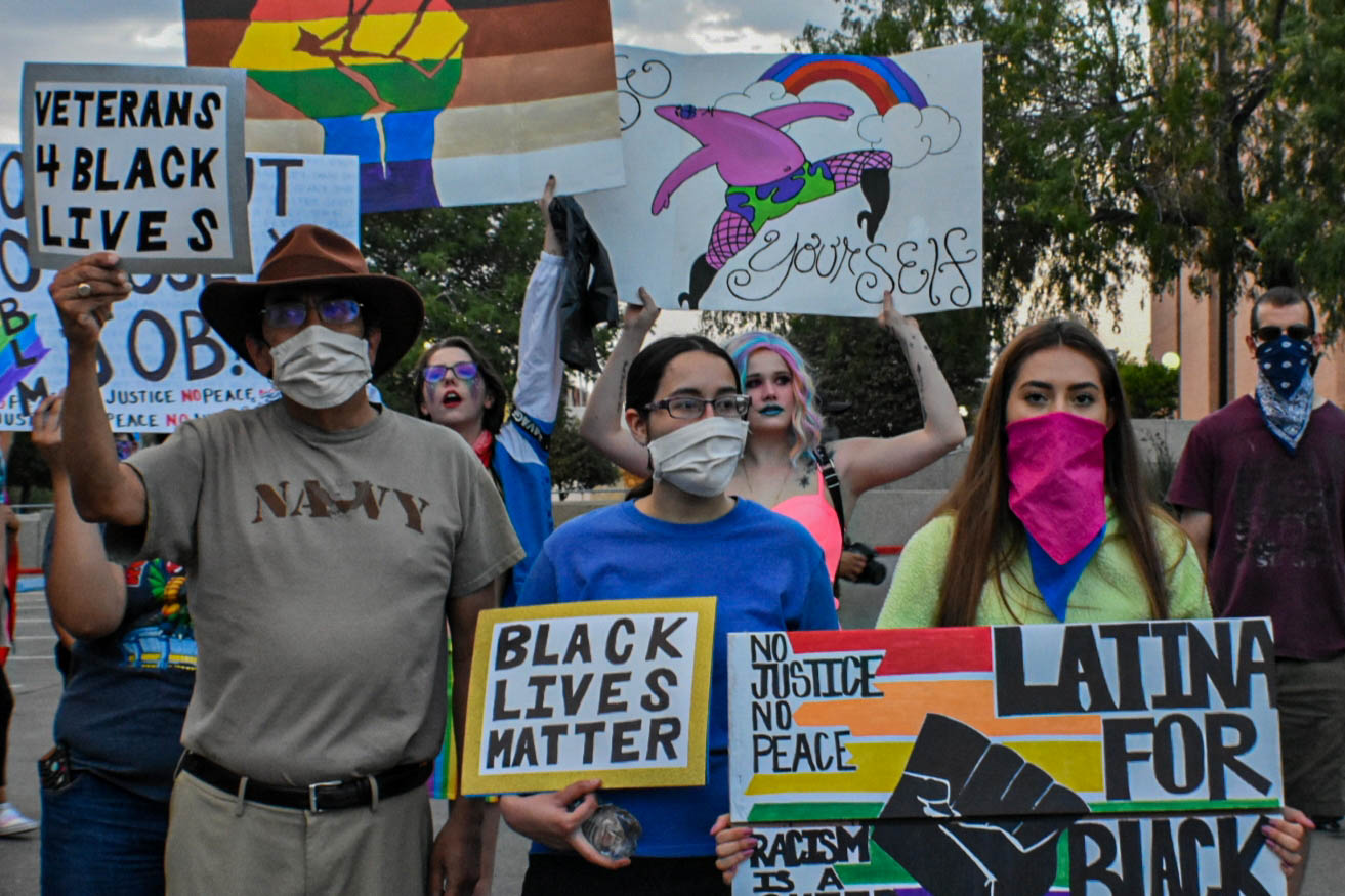 LGBTQI+community+come+together+for+%E2%80%98Queer+Solidarity+March%E2%80%99+in+Downtown+El+Paso