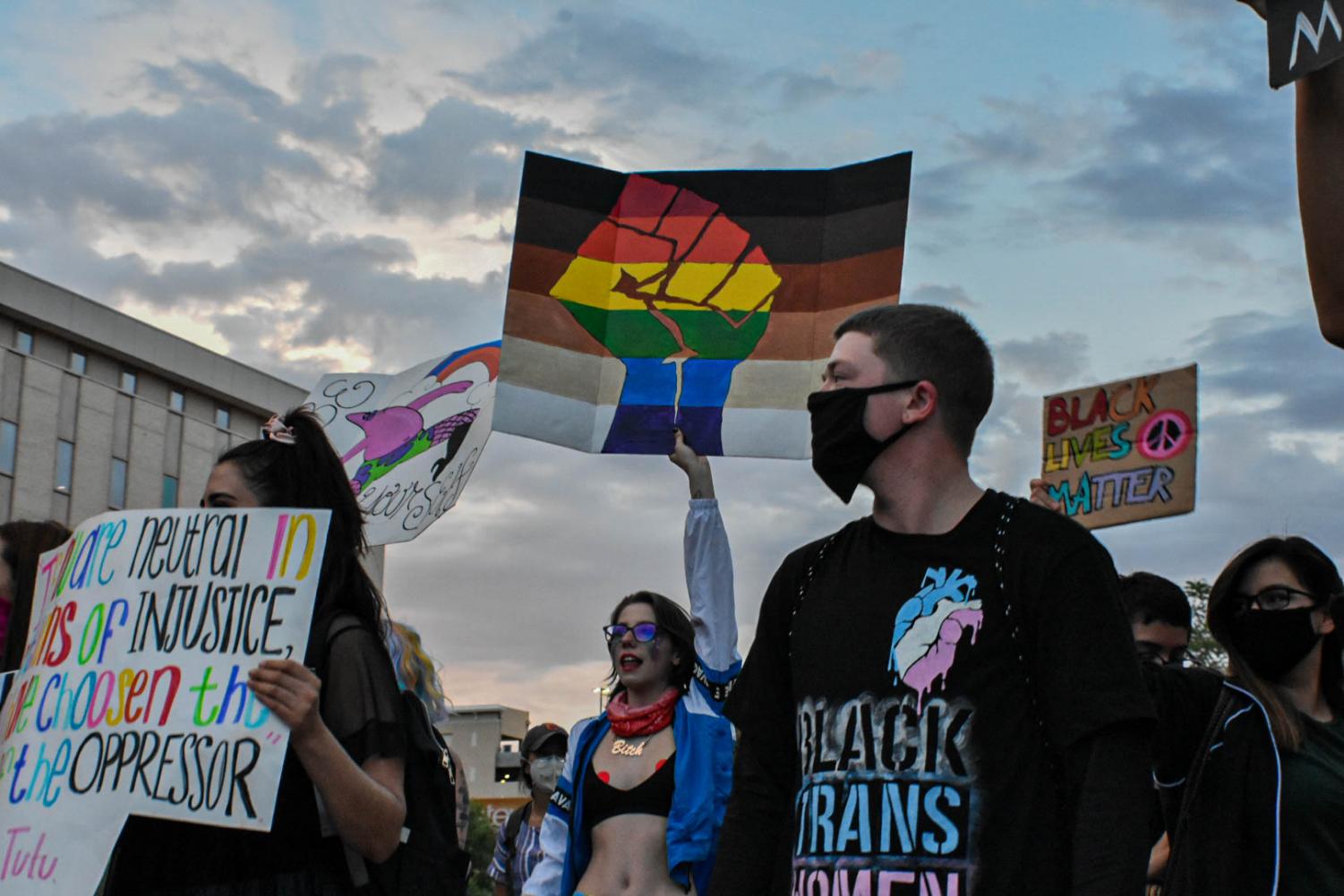 LGBTQI+community+come+together+for+%E2%80%98Queer+Solidarity+March%E2%80%99+in+Downtown+El+Paso