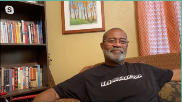  Ron Stallworth, author of the New York Times Best Selling book “Black Klansman: A Memoir,” spoke about police brutality with UTEP’s Humanities Program on July 24, 2020.