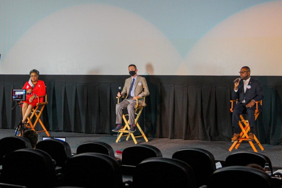 El Paso district four candidates at a forum on National Voter Registration Day Sept. 22.