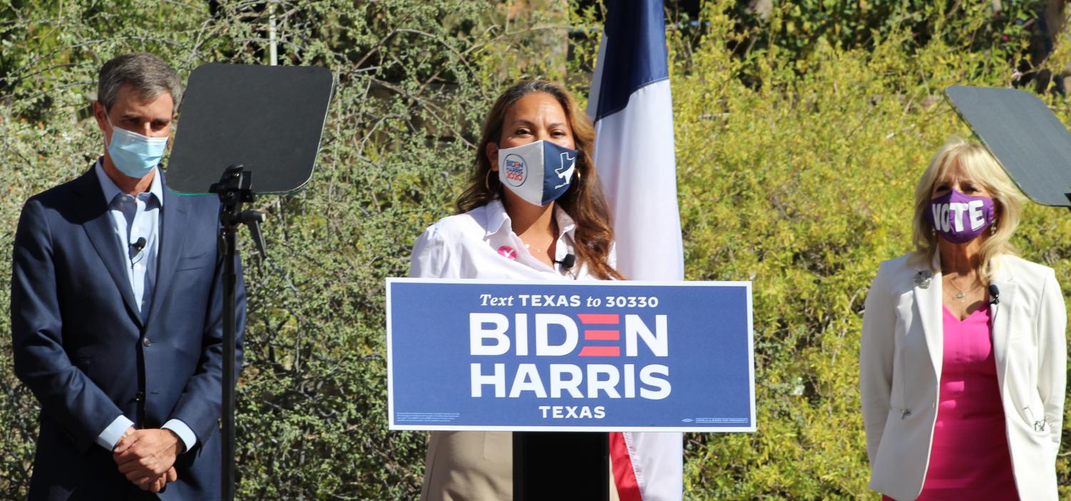 Jill+Biden+visits+El+Paso+as+early+voting+kicks+off+in+Texas