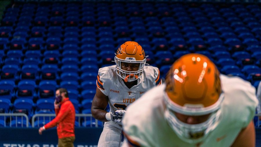 Freshman running back Deion Hankins prepares for game versus UTSA Roadrunners Oct. 14.